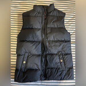 BROOKS BROTHER Kids Down Navy Blue Puffer Vest